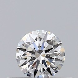 Diament szlif okrągły, 0.3ct, VS2, F, GIA 7526966169