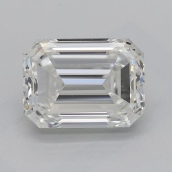 Diament szlif szmaragdowy, 2ct, SI1, I, GIA 6515797431
