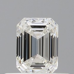 Diament szlif szmaragdowy, 0.5ct, VVS2, G, GIA 1533644219