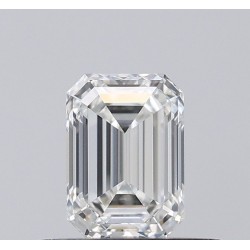 Diament szlif szmaragdowy, 0.5ct, VVS1, I, GIA 6535101573
