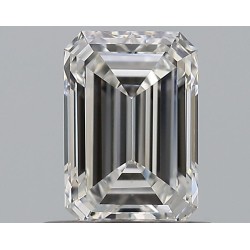 Diament szlif szmaragdowy, 0.7ct, VS1, F, GIA 7526324896