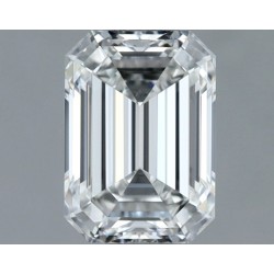 Diament szlif szmaragdowy, 0.8ct, VVS2, G, GIA 6525646670