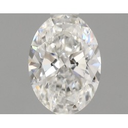 Diament szlif owalny, 0.5ct, VVS1, F, GIA 3535353134