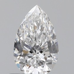 Diament szlif gruszkowy, 0.5ct, VS2, D, GIA 6532836301