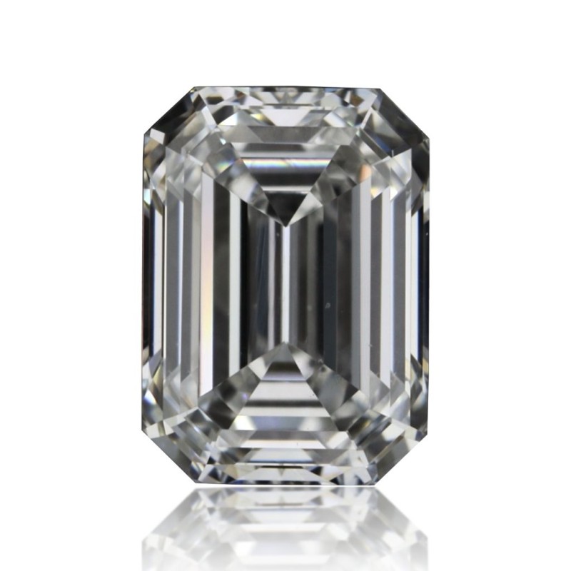 Diament szlif szmaragdowy, 0.5ct, VS2, F, GIA 6522939850
