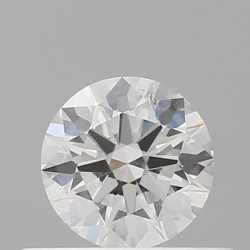 Diament szlif okrągły, 0.3ct, SI1, G, GIA 6531249022