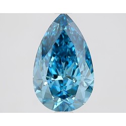 Diament laboratoryjny o barwie fantazyjnej szlif gruszkowy, 2.02ct, VVS2, Fancy Vivid Blue, IGI LG710557252