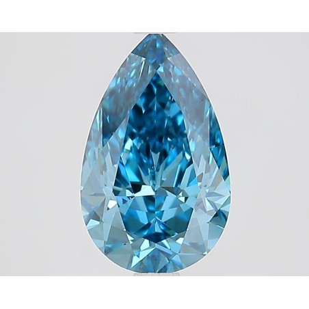 Diament laboratoryjny o barwie fantazyjnej szlif gruszkowy, 2.02ct, VVS2, Fancy Vivid Blue, IGI LG710557252