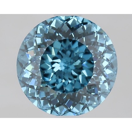 Diament laboratoryjny o barwie fantazyjnej szlif okrągły, 2.01ct, VVS2, Fancy Vivid Blue, IGI LG670409563