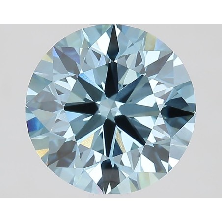Diament laboratoryjny o barwie fantazyjnej szlif okrągły, 2.44ct, VVS2, Fancy Vivid Blue, IGI LG662457064