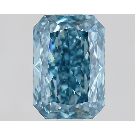 Diament laboratoryjny o barwie fantazyjnej radiant, 1.34ct, VVS2, Fancy Vivid Blue, IGI LG660432054