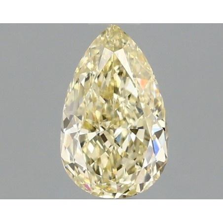 Diament laboratoryjny o barwie fantazyjnej szlif gruszkowy, 1.03ct, VVS2, Fancy Intense Yellow, IGI LG666422828
