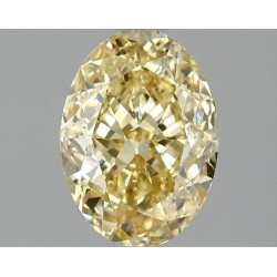 Diament laboratoryjny o barwie fantazyjnej szlif owalny, 1.57ct, VVS2, Fancy Intense Yellow, IGI LG667438852