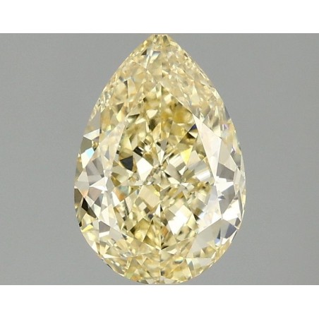 Diament laboratoryjny o barwie fantazyjnej szlif gruszkowy, 1.59ct, VVS2, Fancy Intense Yellow, IGI LG668404817
