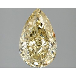 Diament laboratoryjny o barwie fantazyjnej szlif gruszkowy, 2.1ct, VVS2, Fancy Intense Yellow, IGI LG668461068