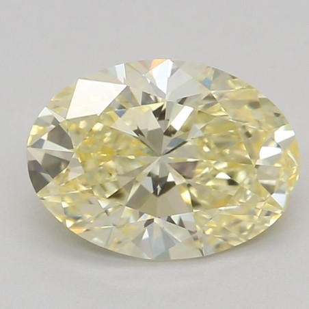 Diament laboratoryjny o barwie fantazyjnej szlif owalny, 1.03ct, VVS2, Fancy Yellow, IGI LG628471460