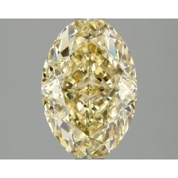 Diament laboratoryjny o barwie fantazyjnej szlif owalny, 2.07ct, VVS2, Fancy Intense Yellow, IGI LG669479252