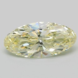 Diament laboratoryjny o barwie fantazyjnej szlif owalny, 1.57ct, VVS2, Fancy Light Yellow, IGI LG720546861