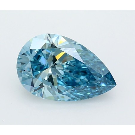 Diament laboratoryjny o barwie fantazyjnej szlif gruszkowy, 2.01ct, VVS2, Fancy Vivid Blue, IGI LG741532758