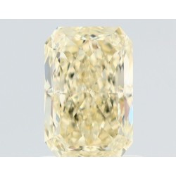 Diament o barwie fantazyjnej radiant, 1.02ct, VS1, Fancy Light Yellow, GIA 6525904950