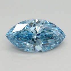 Diament laboratoryjny o barwie fantazyjnej markiza, 1.19ct, VVS2, Fancy Vivid Blue, IGI LG613350785