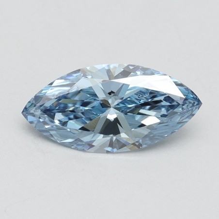 Diament laboratoryjny o barwie fantazyjnej markiza, 1.11ct, VVS2, Fancy Vivid Blue, IGI LG616425169