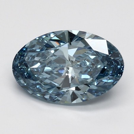Diament laboratoryjny o barwie fantazyjnej szlif owalny, 2.93ct, VVS2, Fancy Vivid Blue, IGI LG617408981