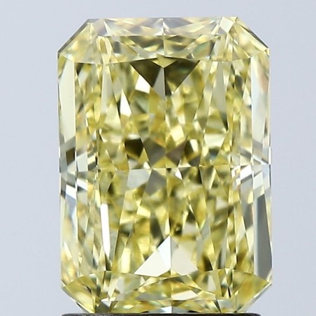 Diament laboratoryjny o barwie fantazyjnej radiant, 2.08ct, VVS2, Fancy Vivid Yellow, IGI LG678589690