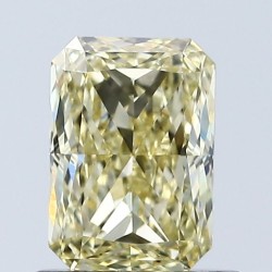 Diament laboratoryjny o barwie fantazyjnej radiant, 1.03ct, VVS2, Fancy Yellow, IGI LG680552614
