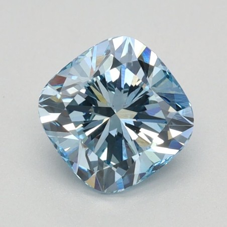Diament laboratoryjny o barwie fantazyjnej szlif poduszkowy brylantowy, 1.05ct, VVS2, Fancy Vivid Blue, IGI LG620423994