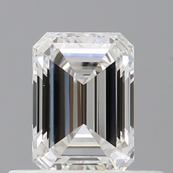 Diament szlif szmaragdowy, 0.5ct, VVS2, F, GIA 6531648728