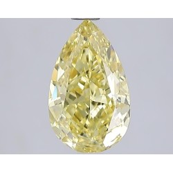 Diament laboratoryjny o barwie fantazyjnej szlif gruszkowy, 2.04ct, VVS2, Fancy Intense Yellow, IGI LG700515067