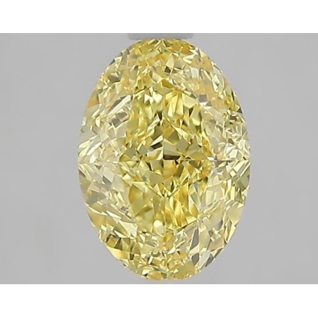 Diament laboratoryjny o barwie fantazyjnej szlif owalny, 1.51ct, VVS2, Fancy Intense Yellow, IGI LG700511471