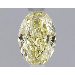 Diament laboratoryjny o barwie fantazyjnej szlif owalny, 1.08ct, VVS2, Fancy Intense Yellow, IGI LG689567623