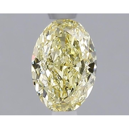 Diament laboratoryjny o barwie fantazyjnej szlif owalny, 1.08ct, VVS2, Fancy Intense Yellow, IGI LG689567623