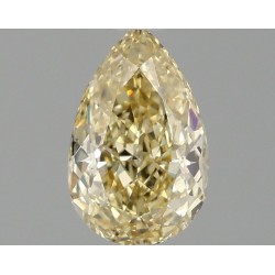 Diament laboratoryjny o barwie fantazyjnej szlif gruszkowy, 1.1ct, VVS2, Fancy Intense Yellow, IGI LG680519958