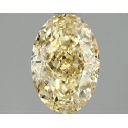 Diament laboratoryjny o barwie fantazyjnej szlif owalny, 2.1ct, VVS2, Fancy Intense Yellow, IGI LG681518367