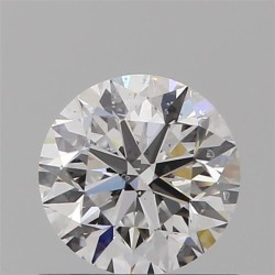 Diament szlif okrągły, 0.61ct, SI1, D, GIA 1423099436