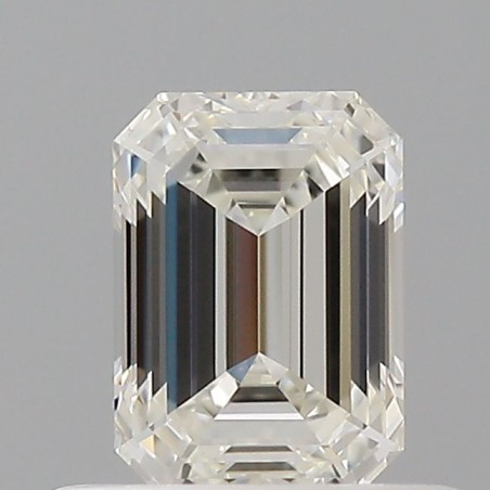 Diament szlif szmaragdowy, 0.5ct, VVS2, I, GIA 6535524491