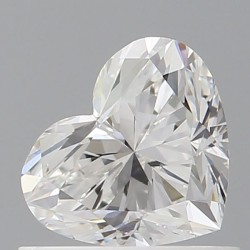 Diament serce, 0.7ct, VS2, F, GIA 7536127771