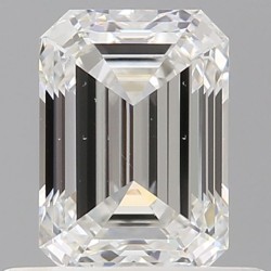 Diament szlif szmaragdowy, 0.7ct, VS2, F, GIA 1523512067
