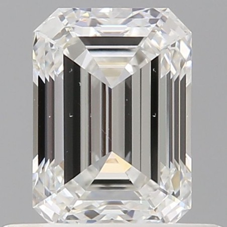 Diament szlif szmaragdowy, 0.7ct, VS2, F, GIA 1523512067