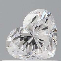 Diament serce, 0.7ct, VS2, D, GIA 6531245876