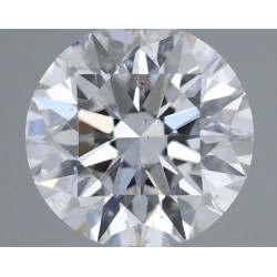 Diament szlif okrągły, 0.6ct, SI2, D, GIA 7526816087