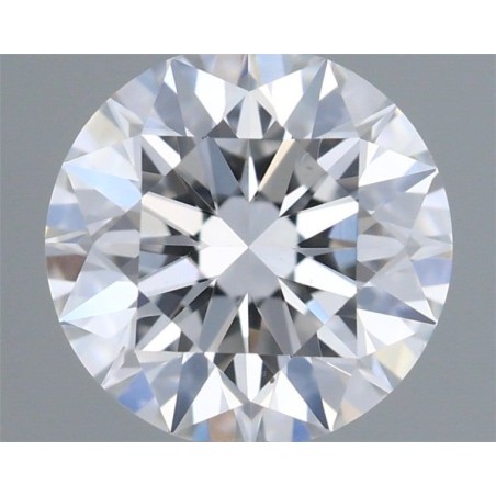 Diament szlif okrągły, 0.66ct, VS2, D, GIA 7538532687
