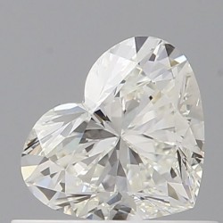 Diament serce, 0.54ct, VS1, I, GIA 2537521704