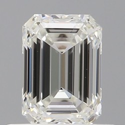 Diament szlif szmaragdowy, 0.73ct, VS1, H, GIA 2537596138