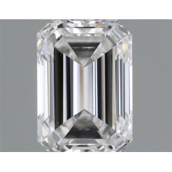 Diament szlif szmaragdowy, 0.62ct, VS2, F, GIA 2527185303