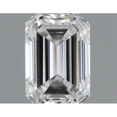 Diament szlif szmaragdowy, 0.62ct, VS2, F, GIA 2527185303