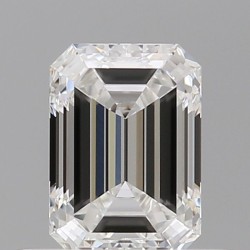 Diament szlif szmaragdowy, 0.52ct, VS1, E, GIA 7531590618